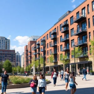 New housing developments in Boston, Massachusetts