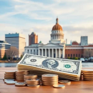 Conceptual image depicting financial relief for taxpayers