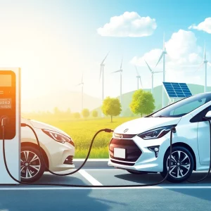 Electric vehicles charging and supporting renewable energy use