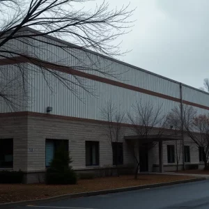 Exterior view of Mercury Systems office building in Andover, Massachusetts