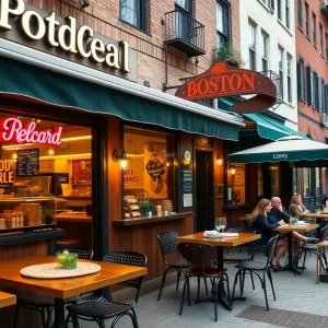 An array of delicious dishes from various new restaurants in Boston in 2025.