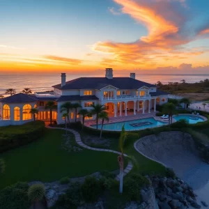 Luxurious oceanfront estate in Osterville, Massachusetts