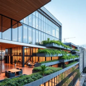 Exterior view of Advisor360° new headquarters building