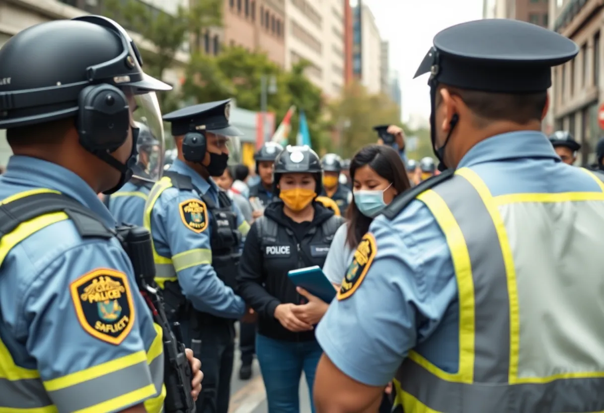 Boston Police Department community engagement event