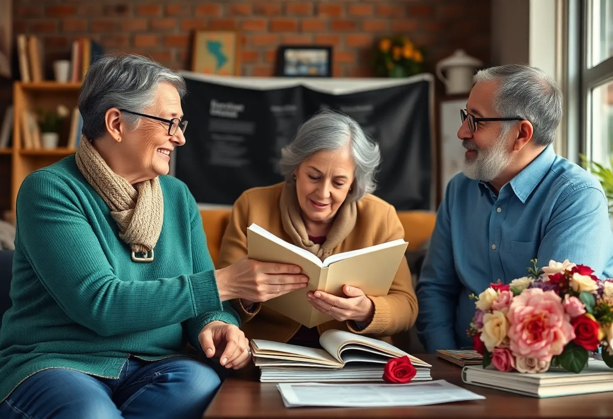 Community reflection on a legacy in journalism and family life