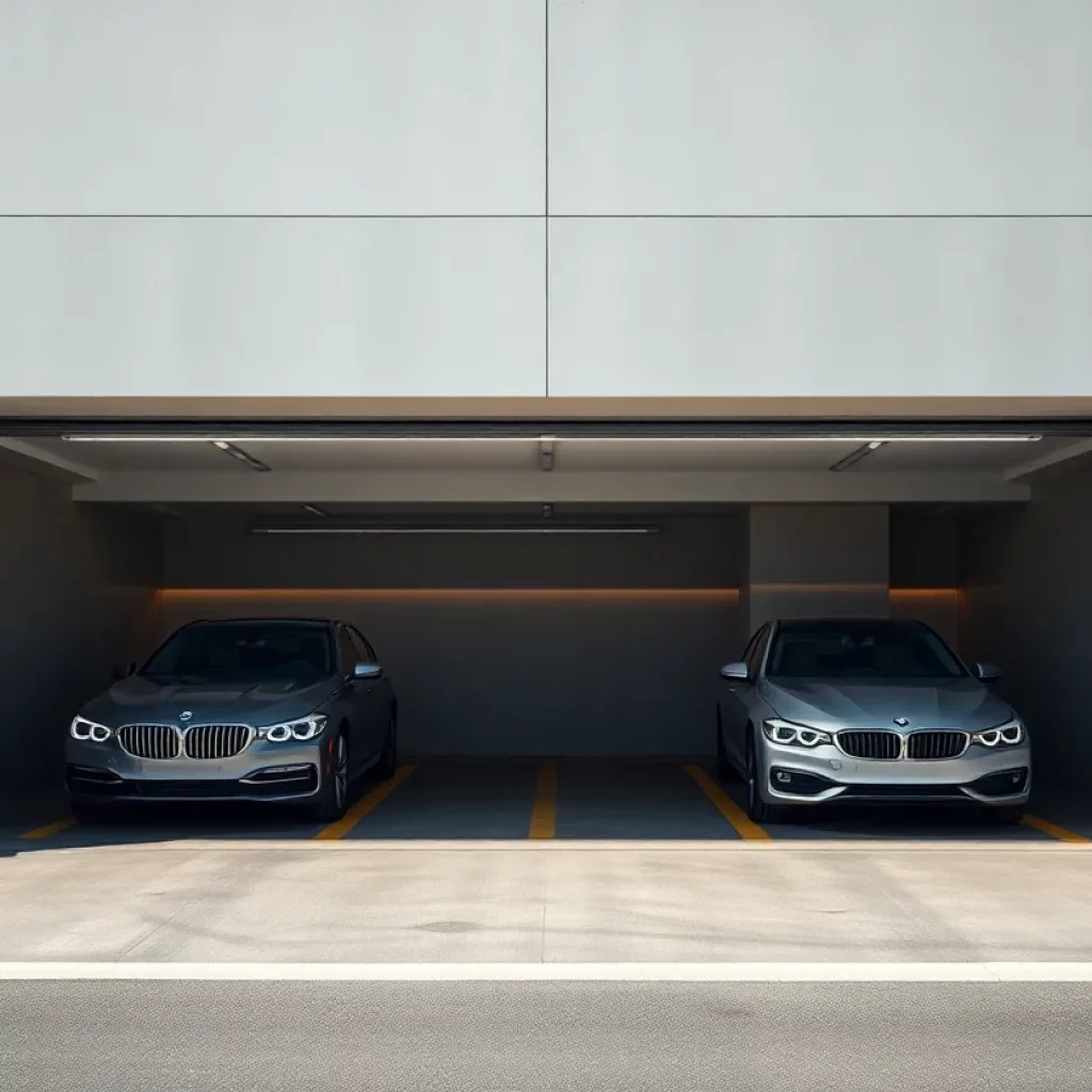 Premium garage parking space in Beacon Hill, Boston.