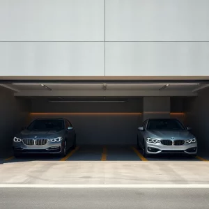 Premium garage parking space in Beacon Hill, Boston.