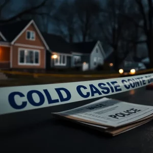 Scene representing a cold case investigation in Cambridge.