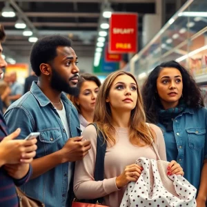 People noticing unexpected prices while shopping