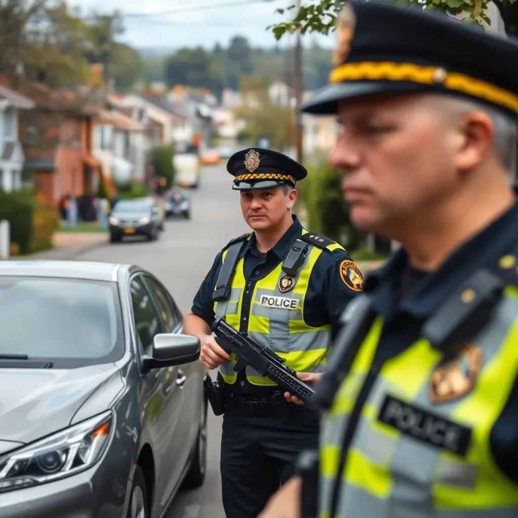 Police presence in Dorchester neighborhood following a shooting