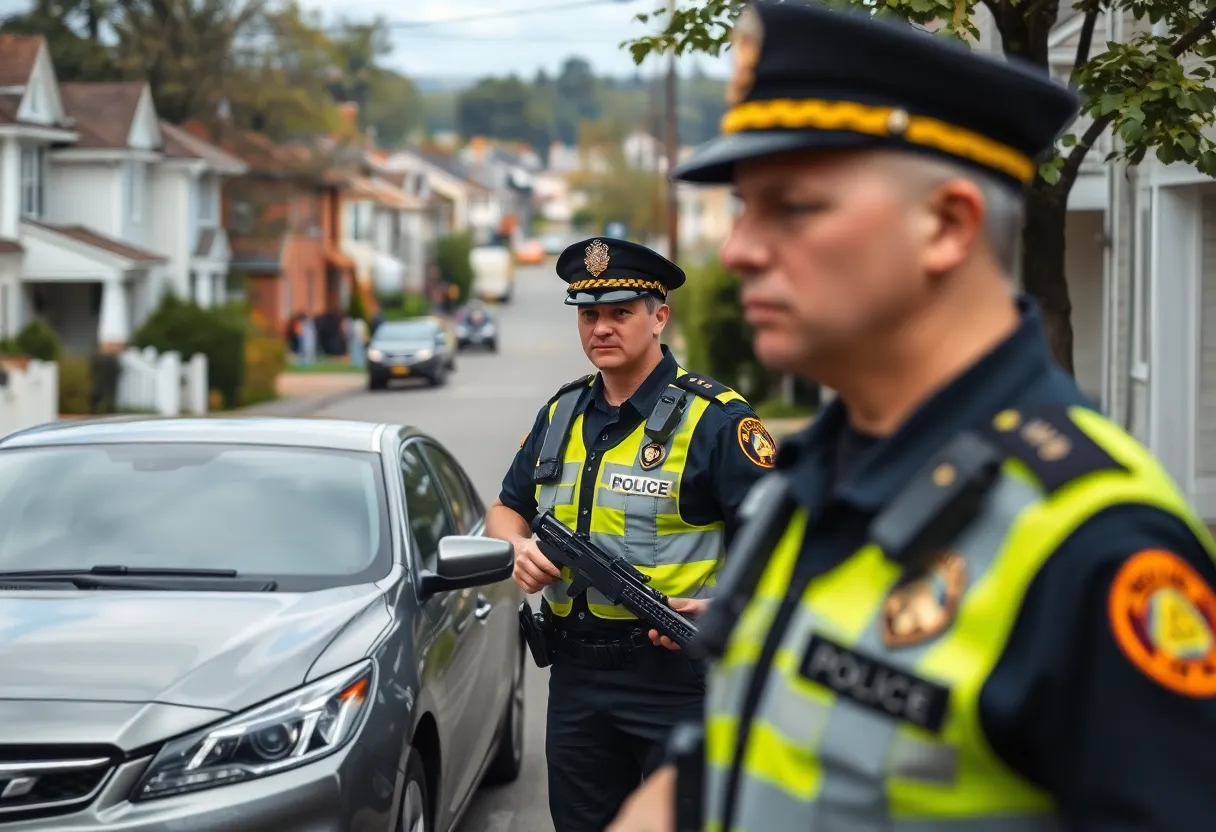 Police presence in Dorchester neighborhood following a shooting