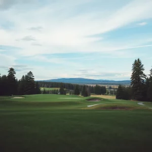 Hoodkroft Country Club golf course during investigation