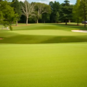 Exciting golf competition atmosphere at TGL Finals