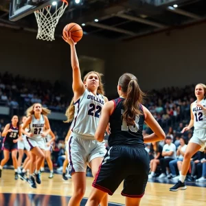 College women's basketball game featuring UMass Boston Beacons.