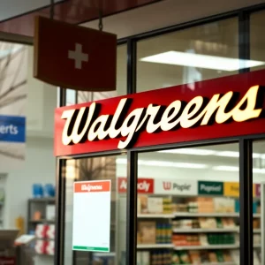 Storefront of a Walgreens pharmacy representing corporate changes