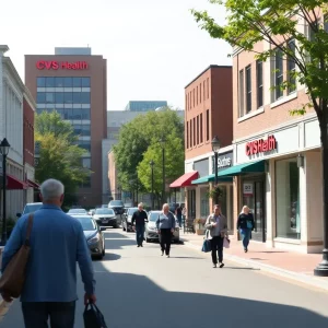 CVS Health building in Wellesley, Massachusetts