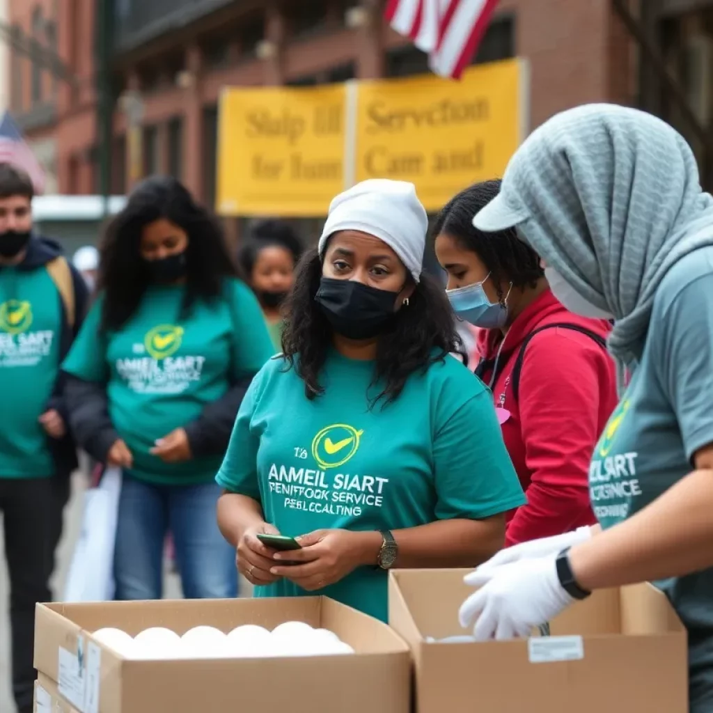 Community service initiatives affected by AmeriCorps funding cuts in Boston.