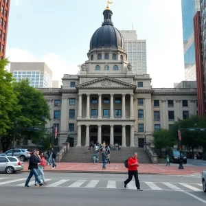 City Hall building in Boston reflecting civic engagement