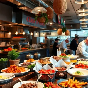 A diverse selection of dishes and chefs in Boston's vibrant dining scene.