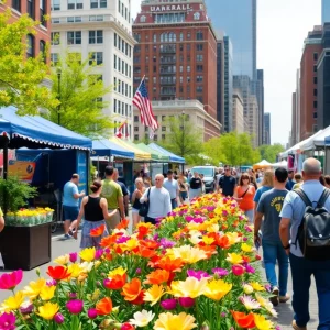 Outdoor activities and festivals in Boston during May