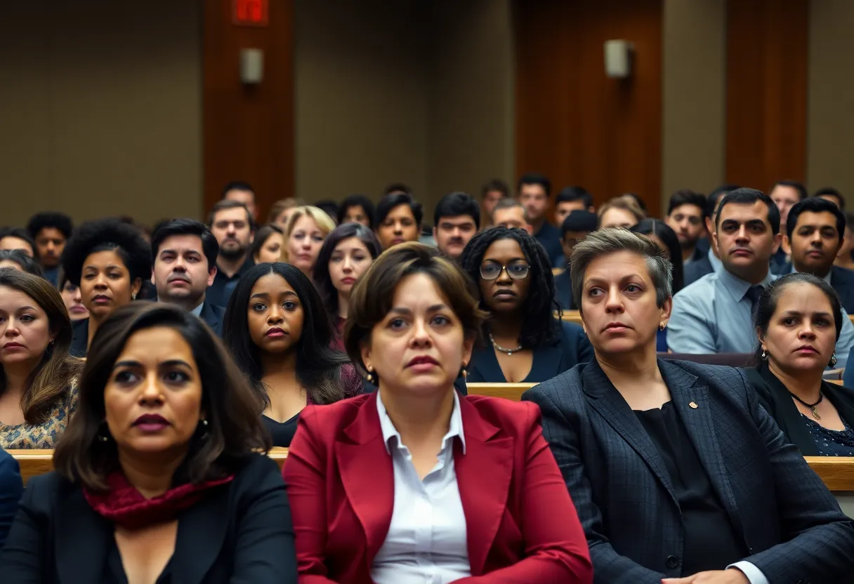 Atmosphere in courtroom during the Karen Read murder trial