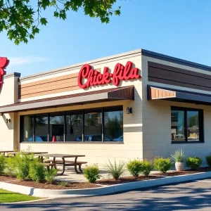 New Chick-fil-A restaurant being built in Worcester, Massachusetts