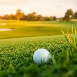 Luxurious private jet interior for golfers
