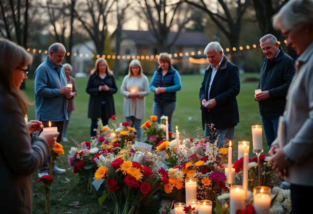 Community memorial for Patrick Coughlin