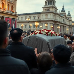 Ceremony attending the funeral of Pope Francis
