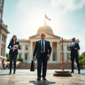 Illustration depicting accountability and leadership in city government
