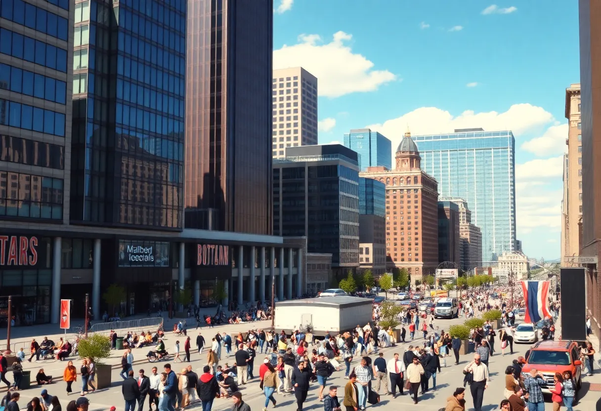 Cityscape of Boston illustrating financial prosperity