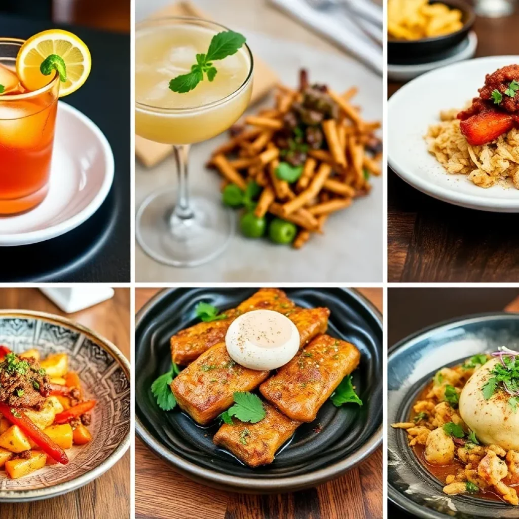 Various new dishes from Boston's latest restaurants.