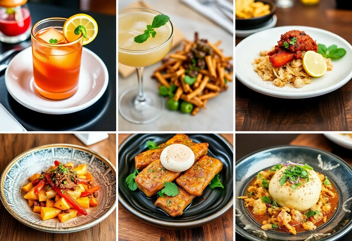 Various new dishes from Boston's latest restaurants.