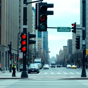 Boston intersection affected by traffic light vandalism