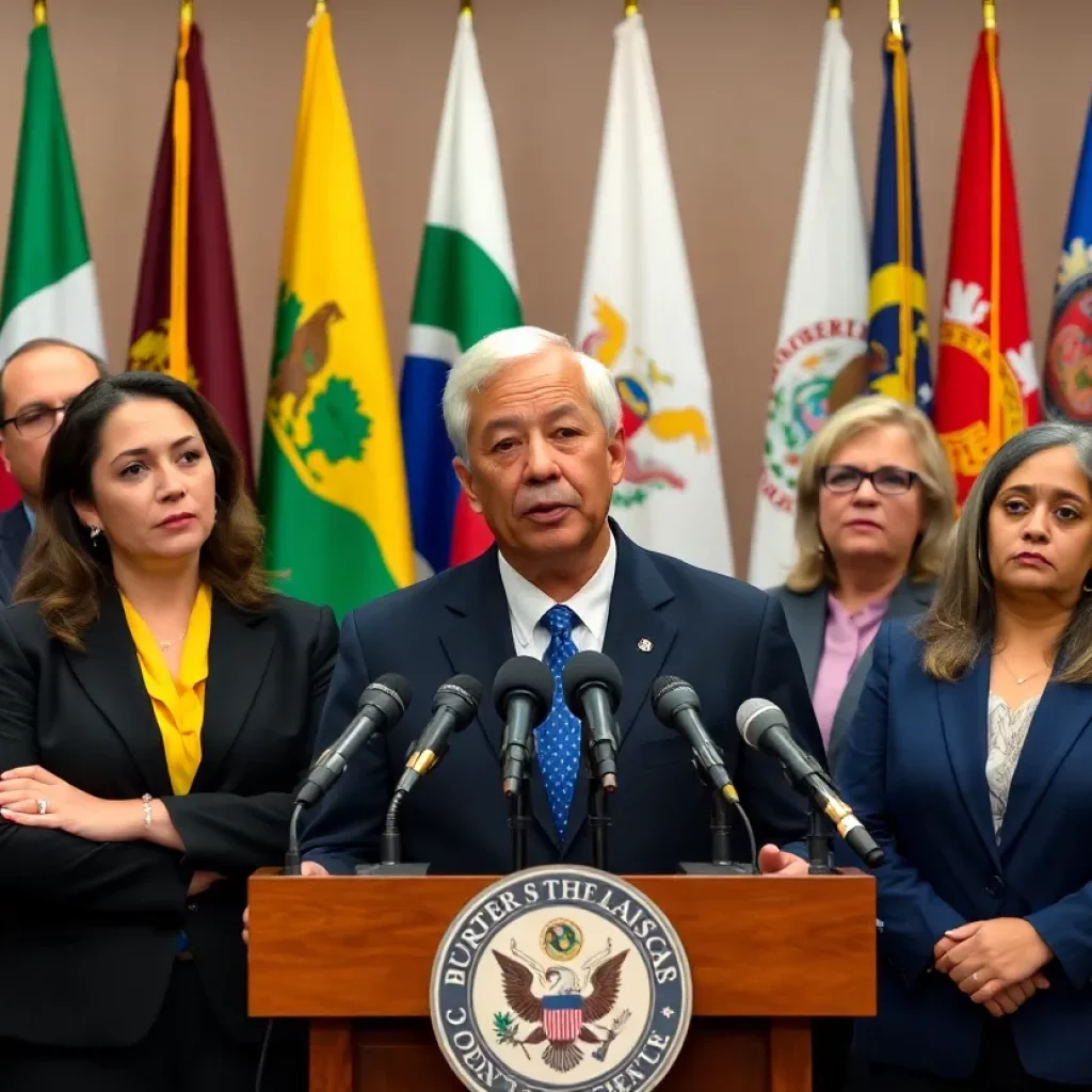 Attorneys discussing immigration policy challenges