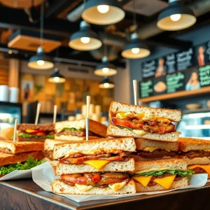 Gourmet grilled cheese sandwiches at Cheese Louise