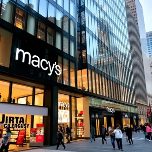Macy's department store in Downtown Crossing, Boston