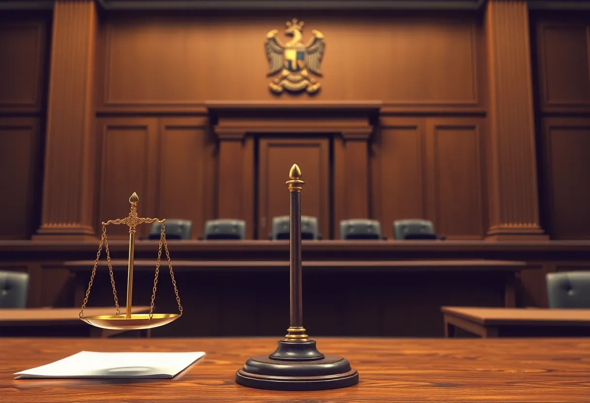 Scales of justice symbolizing legal decisions and capital punishment reform.