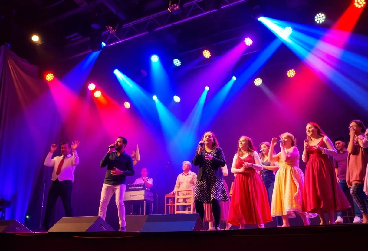 Scene from the musical Kimberly Akimbo at the Emerson Colonial Theatre
