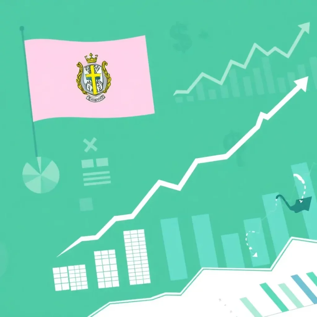 Visualization of Massachusetts tax revenue growth and fiscal planning