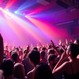 Megan Moroney performing live at a sold-out concert