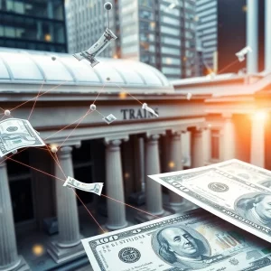 Abstract representation of money laundering and financial networks