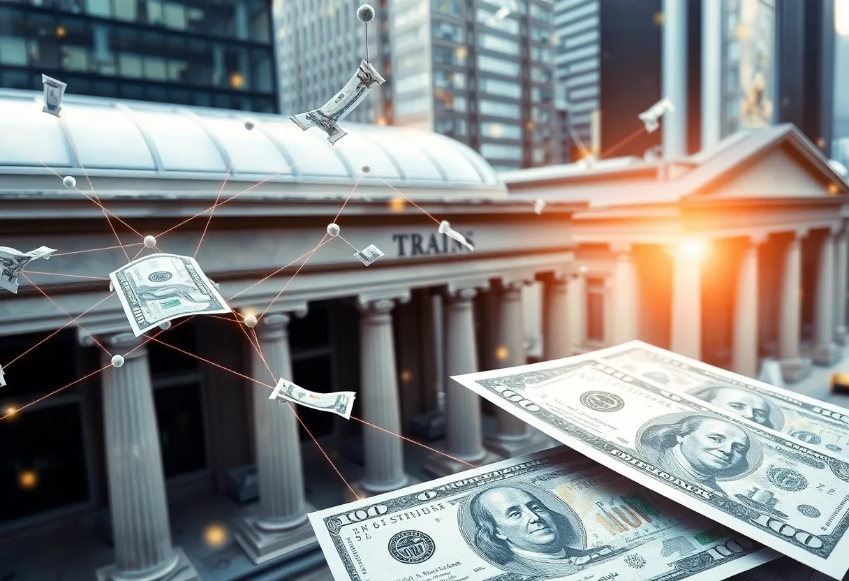 Abstract representation of money laundering and financial networks