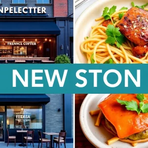 Various new restaurants and cafes in Boston