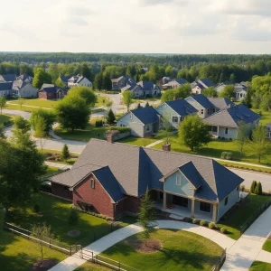 New housing development in Massachusetts