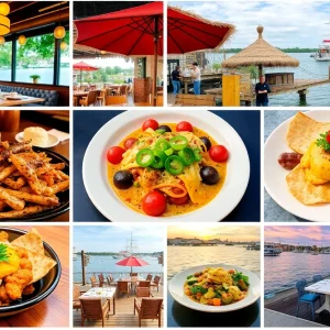 A picturesque view of Boston's diverse dining options and vibrant restaurant scenes.