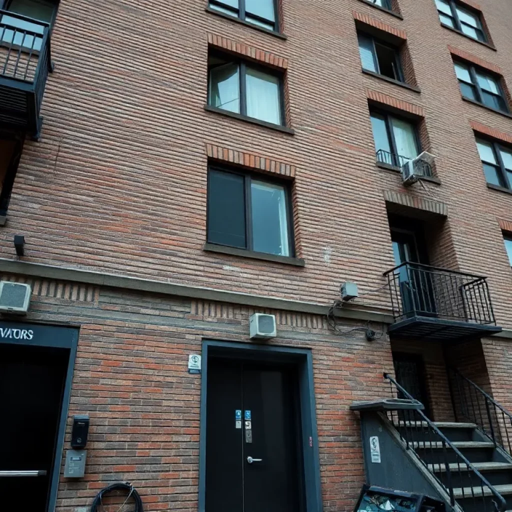 Deplorable conditions at a Boston housing development.