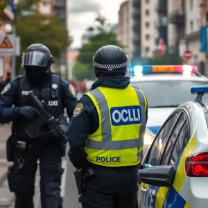 Boston Police conducting an operation to combat sexual exploitation
