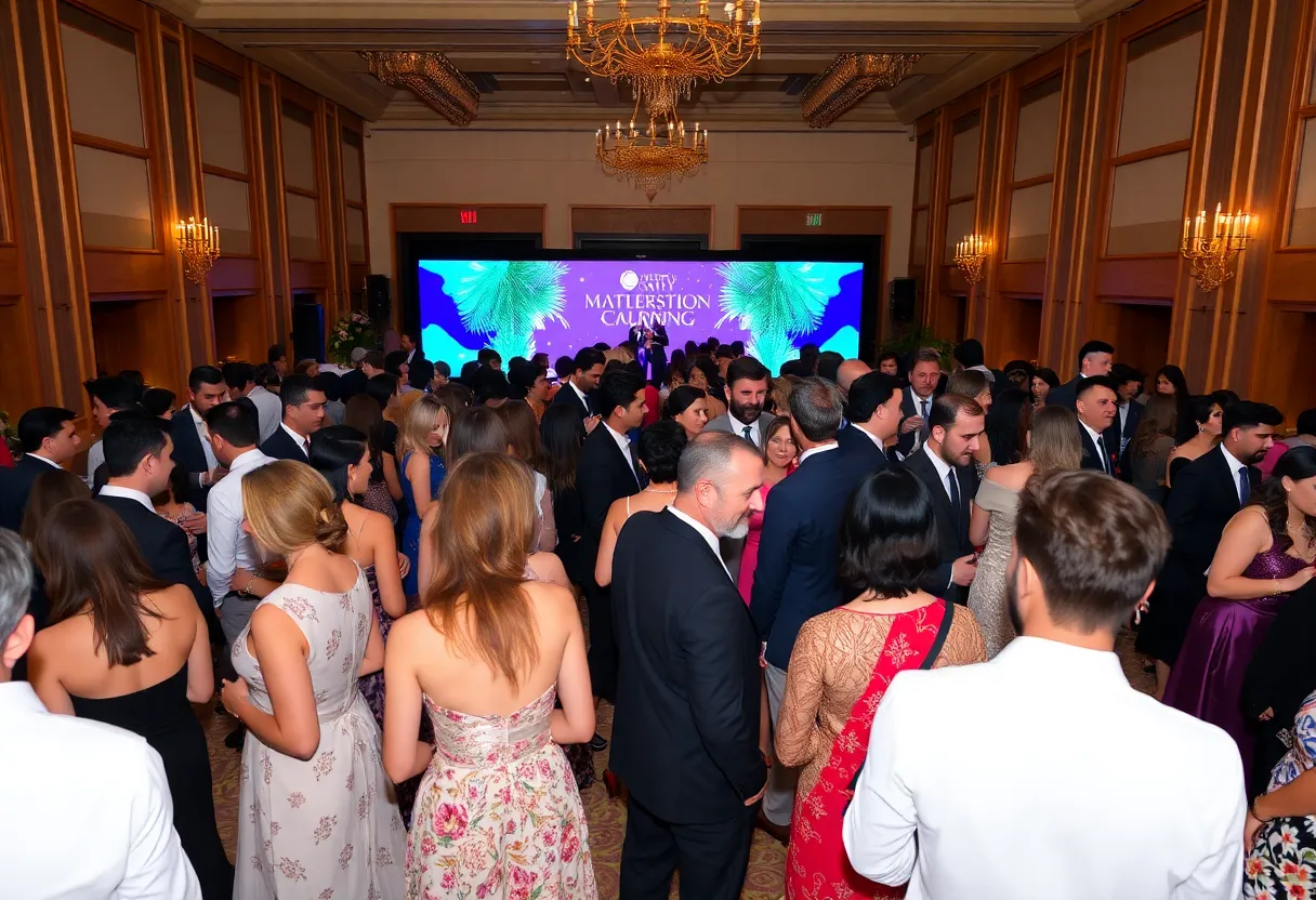 Guests at the City Kids Gala supporting youth education