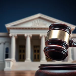 A courthouse representing justice in the Massachusetts State Police case
